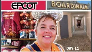 EPCOT World Showcase & BoardWalk Resort | Family Disney Vlog Day 11