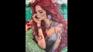 Livestream: May 2025 Finished Coloring Pages-MerMay,,  Busy Month....Coloring Wise For Me...