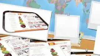 Guerilla Marketing: Placemat Advertising / Tray Liner Advertising