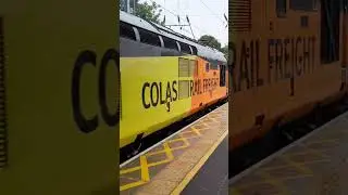 Colas Rail Class 37 Departs Ipswich #class37 #britishrail #colasrail