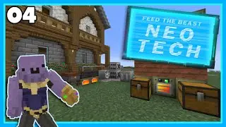 FTB NeoTech - Ep. 4 - Electric Blast Furnace & LV Age Progression