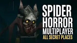Spider Horror Multiplayer Gameplay || All Hidden Places