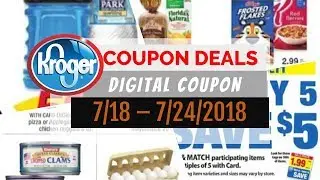 Kroger Coupon Deals July 18 - 24, 2018 Back to school