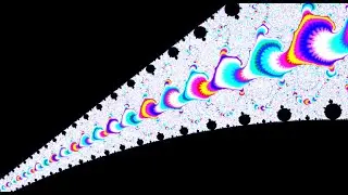 [4K] MANDELBROT FRACTAL DEEP ZOOM - ASMR