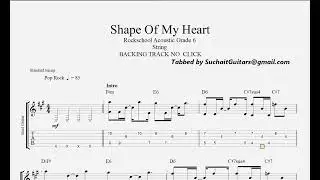 Shape of My Heart [Backing track with no click] - Rockschool Acoustic Grade 6 #shapeofmyheart