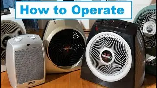 How to Operate ANY Ceramic Space Heater