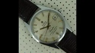 Мужские винтажные автоматические часы Zodiac Kingline Chronometer 36,000, 1967 г. Модель 694.