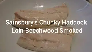 Sainsbury's Chunky Haddock Loin Beechwood Smoked