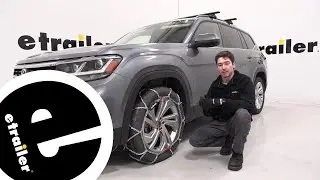 etrailer | How to Set Up Your Konig Tire Chains on a 2021 Volkswagen Atlas