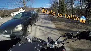 Pocetak sezone i odmah problemi - Motovlog *bahatost i nepaznja ucesnika u saobracaju*