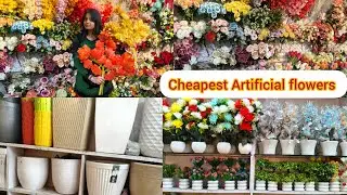Artificial flowers Wholesale Market  | Sadar bazar  Baratooti Chowk , Chitra tewar vlogger 