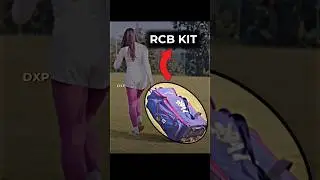 Anaya Banger practicing with RCB Kit 😱 #anayabanger