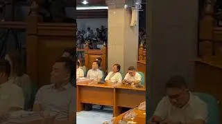 Contractor Sarah Discaya is present in today&rsquo;s Senate probe into anomalous government flood projects