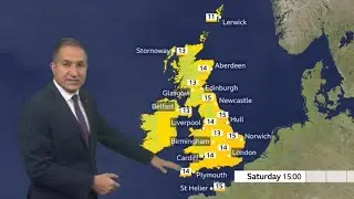 BBC Weather - Stav Danaos - November 8, 2025