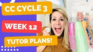 CC Cycle 3 Week 12 Tutor Plans and NEW Review Game Ideas!!