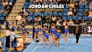 UCLA's Jordan Chiles earns 1st career perfect 10 in vault  
