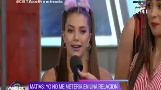 Matías: ''Se que muchos chicos quieren estar con Azul''