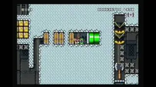 Super Mario Maker Hard Level - POWShock 2.0