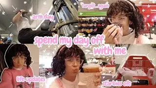 spend my day off with me: arm day, my license was suspended, target trip, new house, chit chat