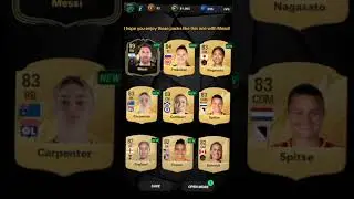 My recent pack pulls in MADFUT 25 #fyp #foryou #football #packpulls #madfut #edit #capcut #shorts