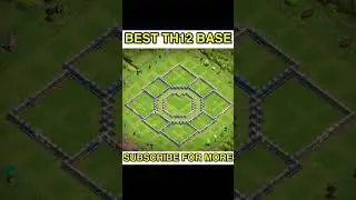 Best Th12 Base 🥵 #clashofclans #coc #baselink #shorts