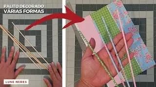 Palito decorado para TOPO DE BOLO | Personalizados | Artesanato