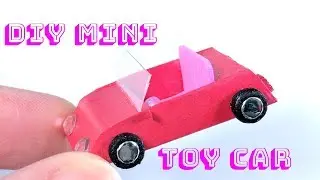 DIY Miniature Doll Car - Toys for Dolls