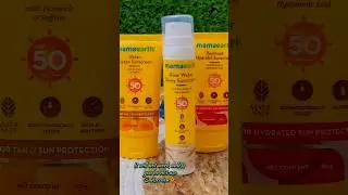 Is Mamaearth Sunscreen Worth It? 🤔☀️ | Honest Review | #Shorts