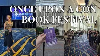Once Upon a Con - my first bookish convention; the good, the bad, and the ugly; full recap