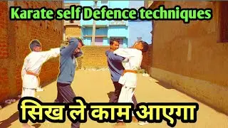 Karate self Defence techniques | kyokushin Karate techniques | self Defense Training 