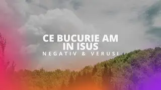 Ce bucurie am în Isus || Negativ & Versuri (Deea & Tineri Betania) Worship Hymn