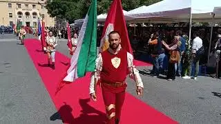 Festa della Repubblica Italiana, 2 giugno 2023, Piazza della Libertà, Latina. (Clip 50)