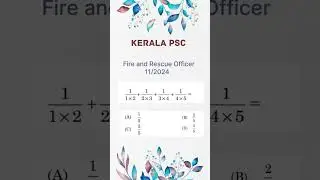 Kerala Psc 2024 Q2 | Fire and Rescue Officer #keralpsc  #keralapscexam
