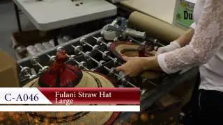Fulani Straw Hat - Large - Africa Imports