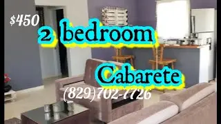CABARETE APARTMENT FOR RENT IN THE DOMINICAN REPUBLIC #SOSUA TO #CABARETE