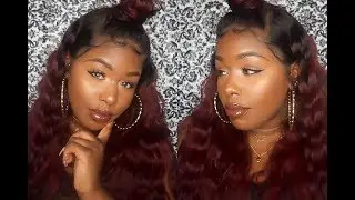 The Perfect Red Ombré 360 Wig Tb/99j  ft. Chinalacewigs.com