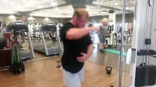 Single arm cable pushdown and extension superset