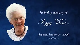 In Loving Memory of Peggy Wissler  -  01/24/2026