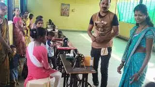 06.12.25, V10, Skill dev sessions start in Pachghar tribal grampanchayat for tribal sisters rozgaar🙏