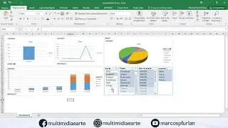 DASHBOARD EXCEL - Multimidia e Arte