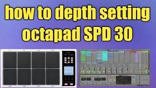 how to depth setting octapad SPD 30