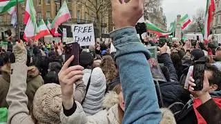 25.January.2026 - Demonstration in solidarity with Iranian people - 10 Downing Street, London