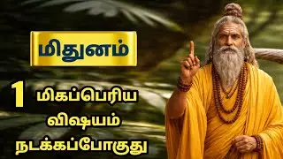 மிதுனம் ராசி ⚡ 1 மிகப்பெரிய விஷயம் நடக்கபோகுது | Siddhar Message | Midhunam - 2026