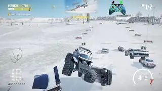Wreckfest 25.12.28 Bugzilla Rumble Race - Eagles Peak Motorpark Racing Track Reverse