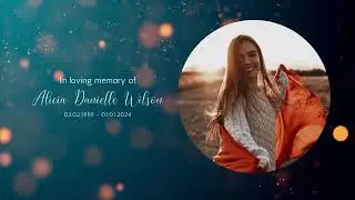 Funeral Canva Video Slideshow Template