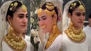 Hina Afridi Wedding** Pictures Viral | Bridal Look Trolled by Fans | Mehraj Dramas Review