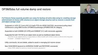 7AQ - IBM zOS Transparent Cloud Tiering - What's New and Improved