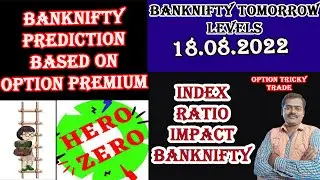 18.08.22|BankNifty Prediction Based on Option Premium|Option Table |Option Tricky Trade|Online Class