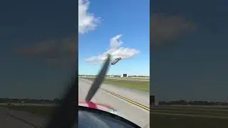 Steep landing of a Goodyear Blimp #blimp #goodyear #landing