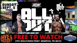 SEPT. 5 | Watch AEW All Out with us - FREE!